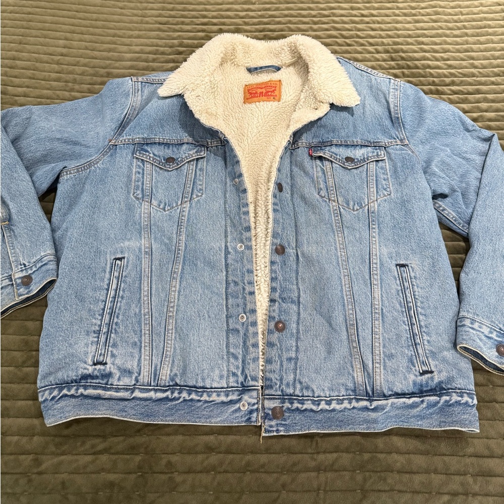 Levi Fleece Lined Denim Jacket